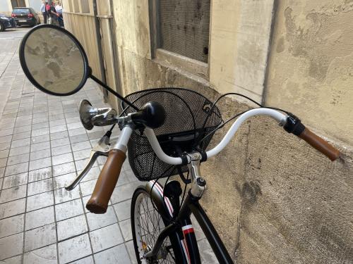 The photos of tandem bike